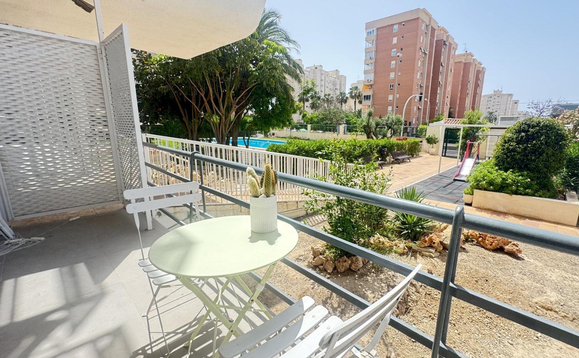 אליקאנטה Estudio Con Piscina מראה חיצוני תמונה
